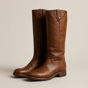 Frye Women's Tan Leather Tall Boots